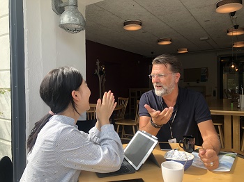 Ewha Voice met Erik Olsson from Innovation Game to talk about PBL in action. Photo by Ewha Voice.
