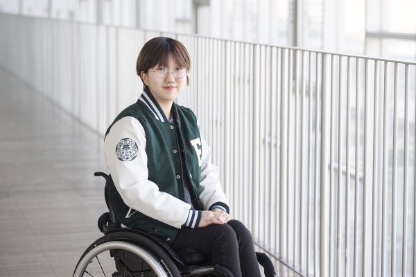 Lee Joo-hyun participates in the EXO discipline in the CYBATHLON 2020.Photo provided by Office of Communications.