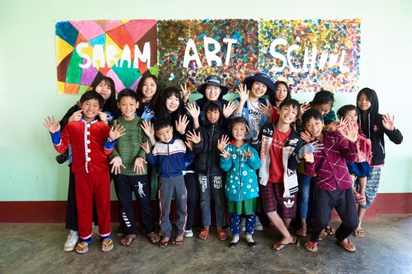 Since its opening, Saram School of Art has been contributing to thousands of lives of youth in Myanmar by spreading the “spirit of music” amongst them. Photo provided by Kwon Tae-hun.