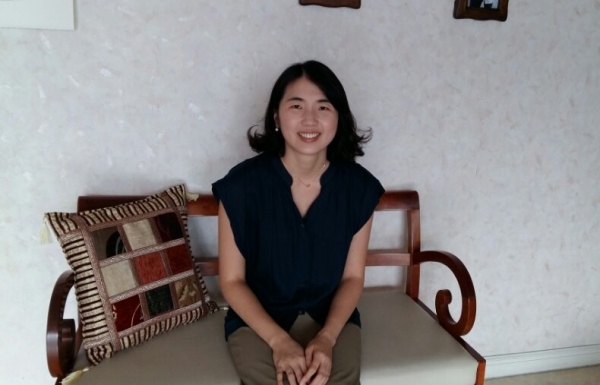 Yum Jung-eun is the previous professor from Hue University of Foreign Languages. Photo provided by Yum Jung-eun.