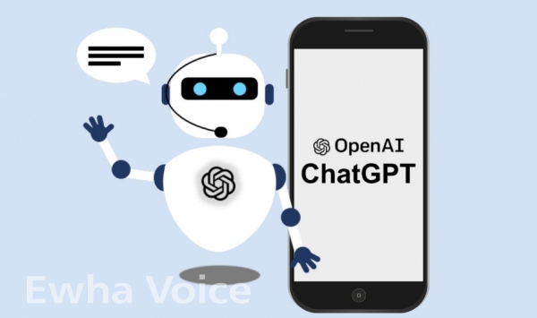 OpenAI's ChatGPT draws millions of users since its launch last November.Illustrated by Han Junhee
