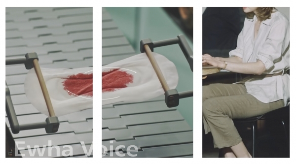 Rael՚s commercial goes viral for scrapping sanitary pad advertisement cliches. Photo provided by Kang Kyu-lin