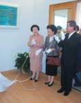 [Photo by Kim Yea-jin]
Distinguished guests congratulate the completion of the complex.