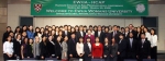 Ewha attendees of the first HCAP Conference in Korea pose with invited Harvard students. The conference broadened Ewha's international networks.

