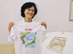 The T-shirts that were handed out during the ICC had an old and new map of East Sea printed on each side, and immediately ran out of stock from the first day.