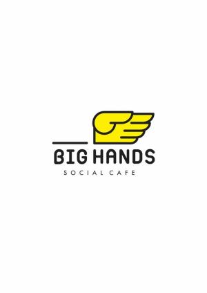 The BIG HANDS logo resembles
bright yellow winged hand. Photo provided by BIG HANDS.