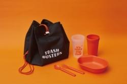 Trash Busters provides a service to reduce disposable wastes by lending and managing reusable tableware. Photo provided by Trash Busters.