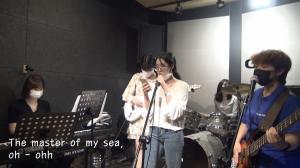 SABOTAGE members uploaded a cover video on YouTube as an alternative
to live performances. Photo provided by Kim Ga-yeon.