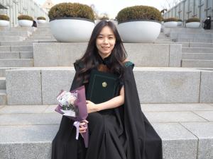 Nalinh Thoummala decided to stay in Korea for her job after earning her master’s degree at Ewha in 2019. ​​​​​​​Photo provided by Nalinh Thoummala
