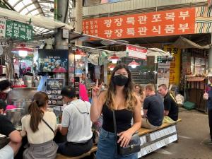Olivia Radlmayr is an exchange student for one semester at Ewha Womans University. Photo provided by Olivia Radlmayr